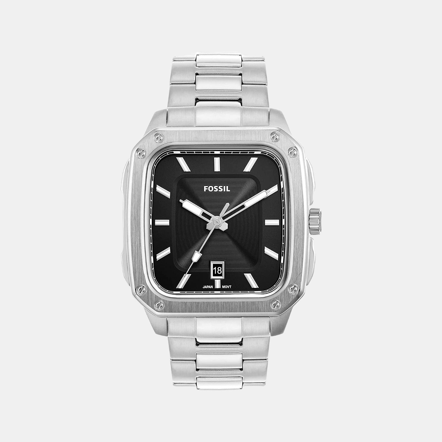 Fossil Square Black Analog watch