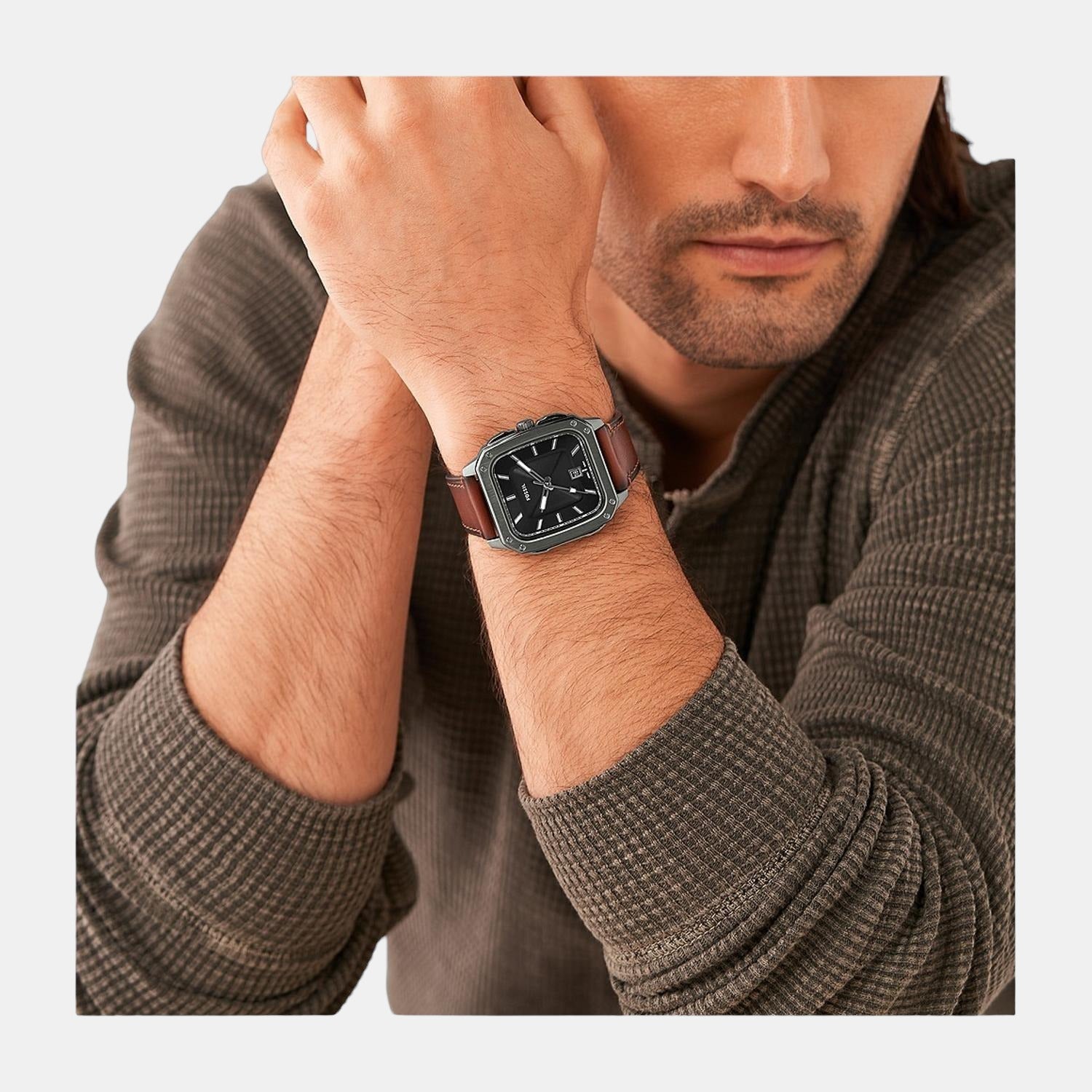 Fossil Stainless Steel Round watch