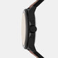 Male Black Analog Leather Watch FS5938
