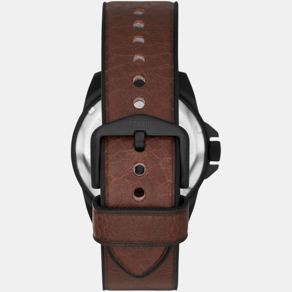 Fossil Men Round Black watch