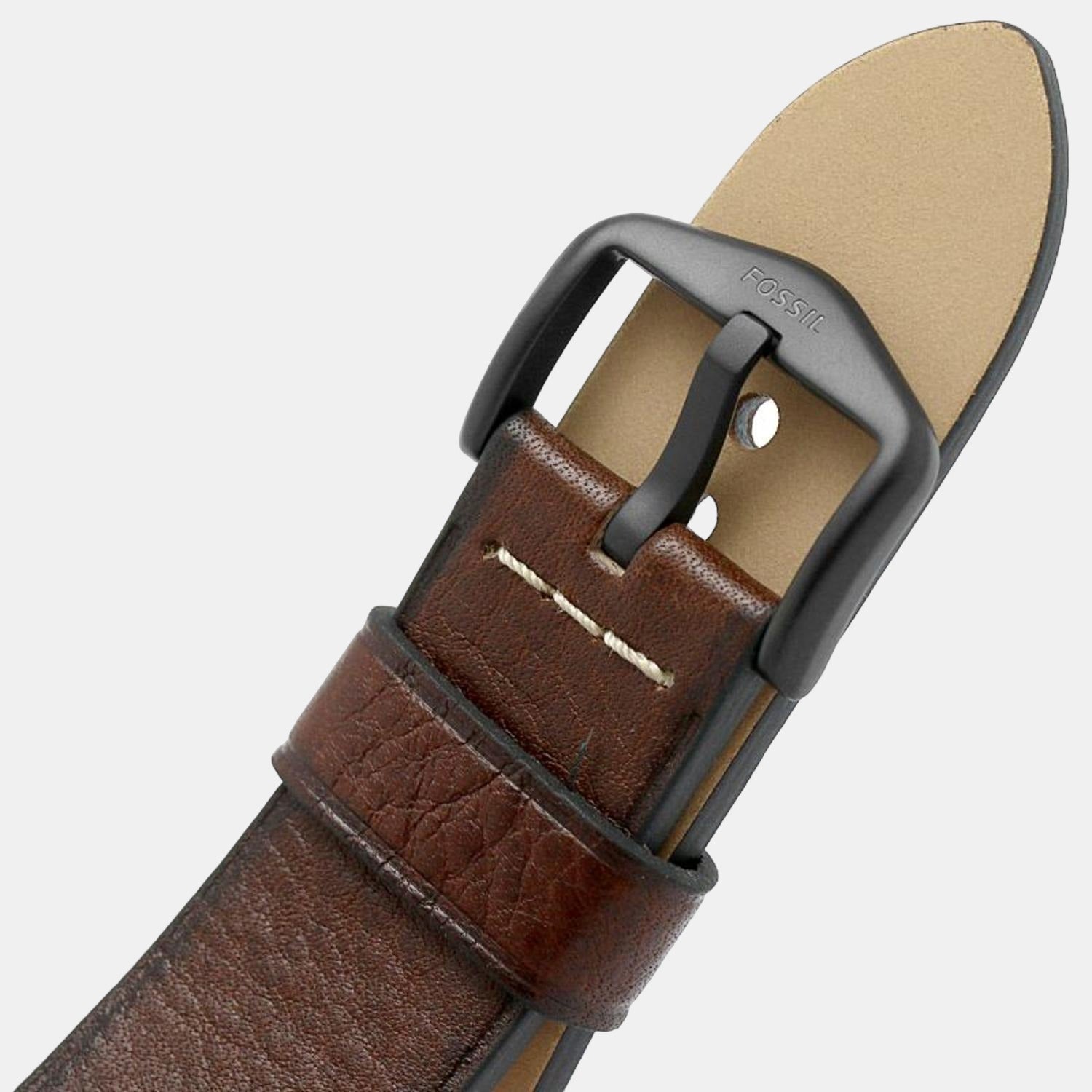 Fossil Round Quartz Analog Men watch