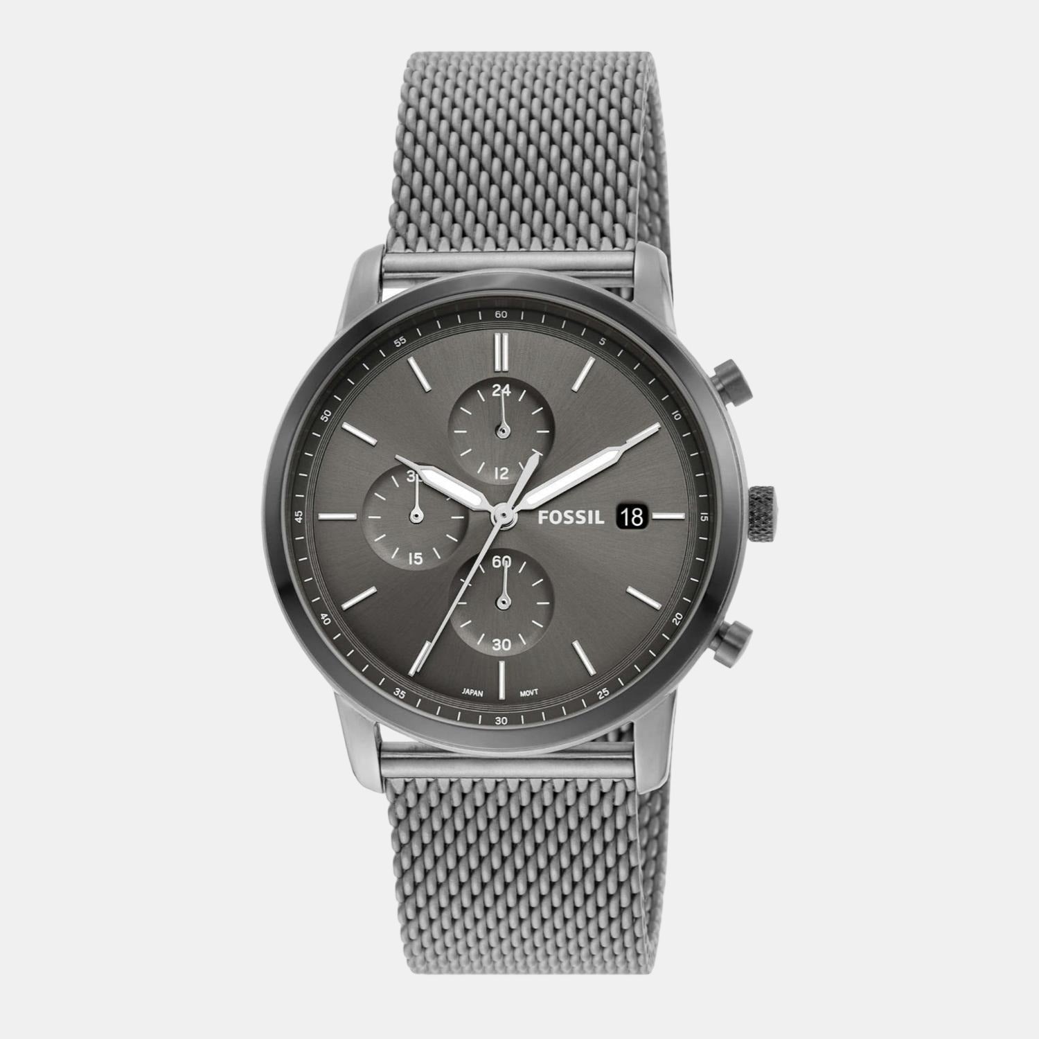 Fossil Men Round Grey watch