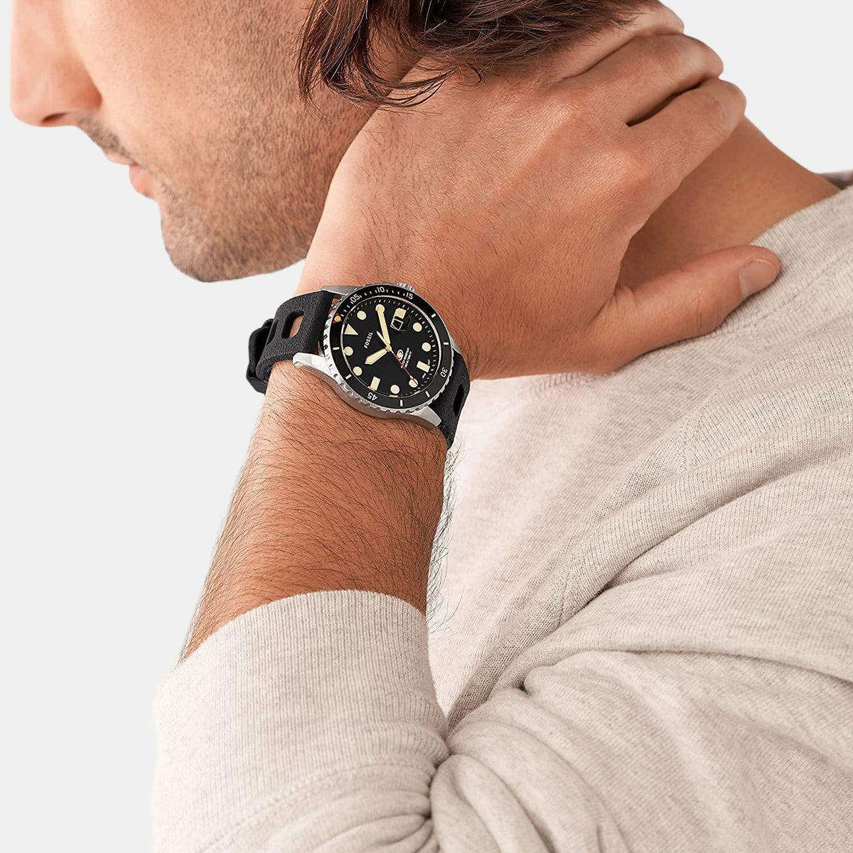 Fossil Stainless Steel Round watch
