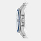 Male Blue Analog Stainless Steel Watch FS5949