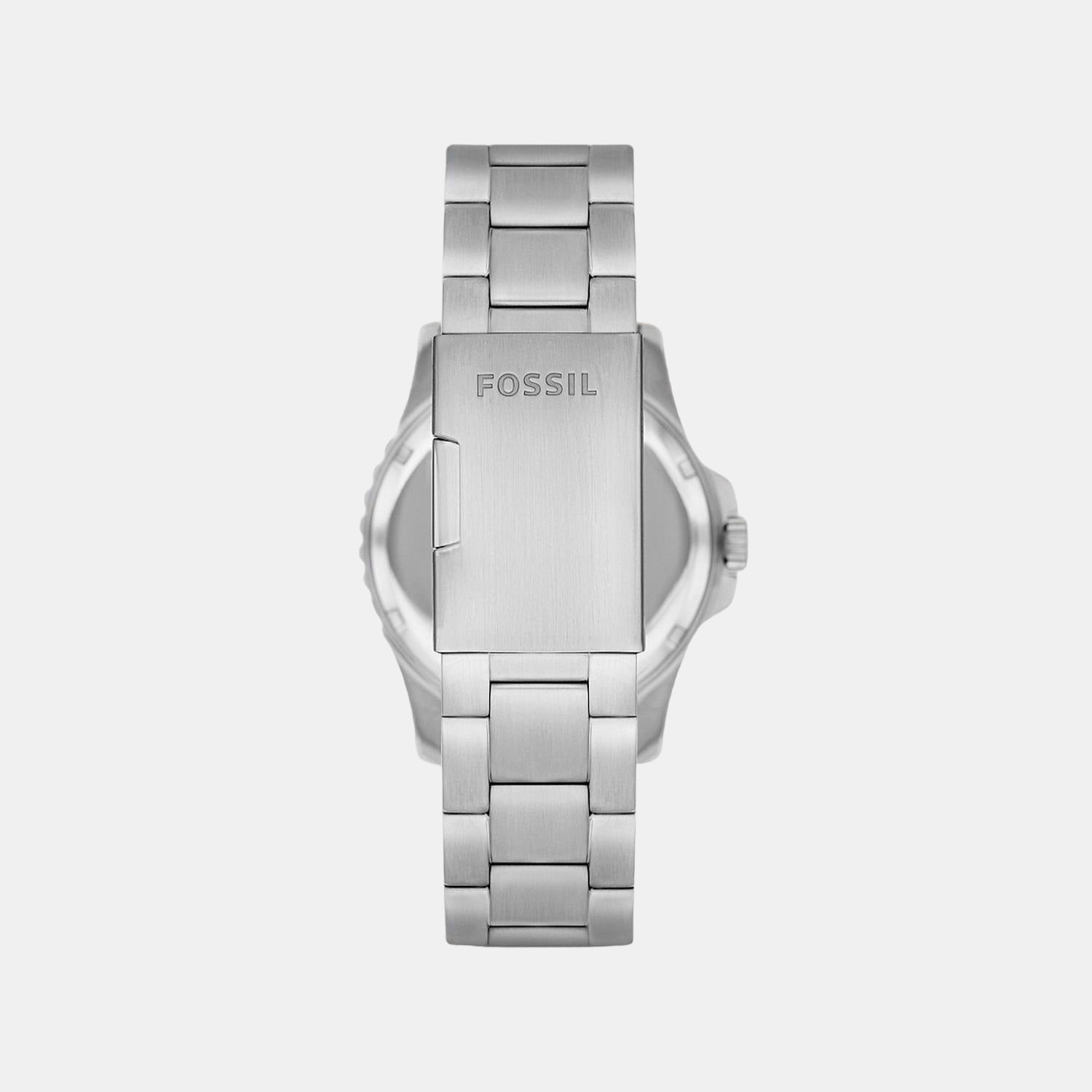 Fossil Men Round Blue watch