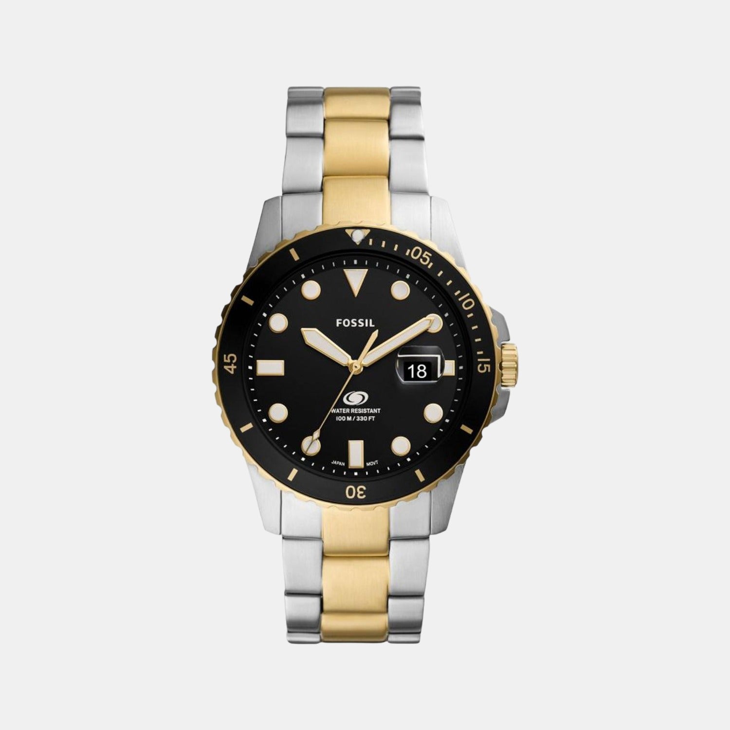 Fossil Round Black Analog watch