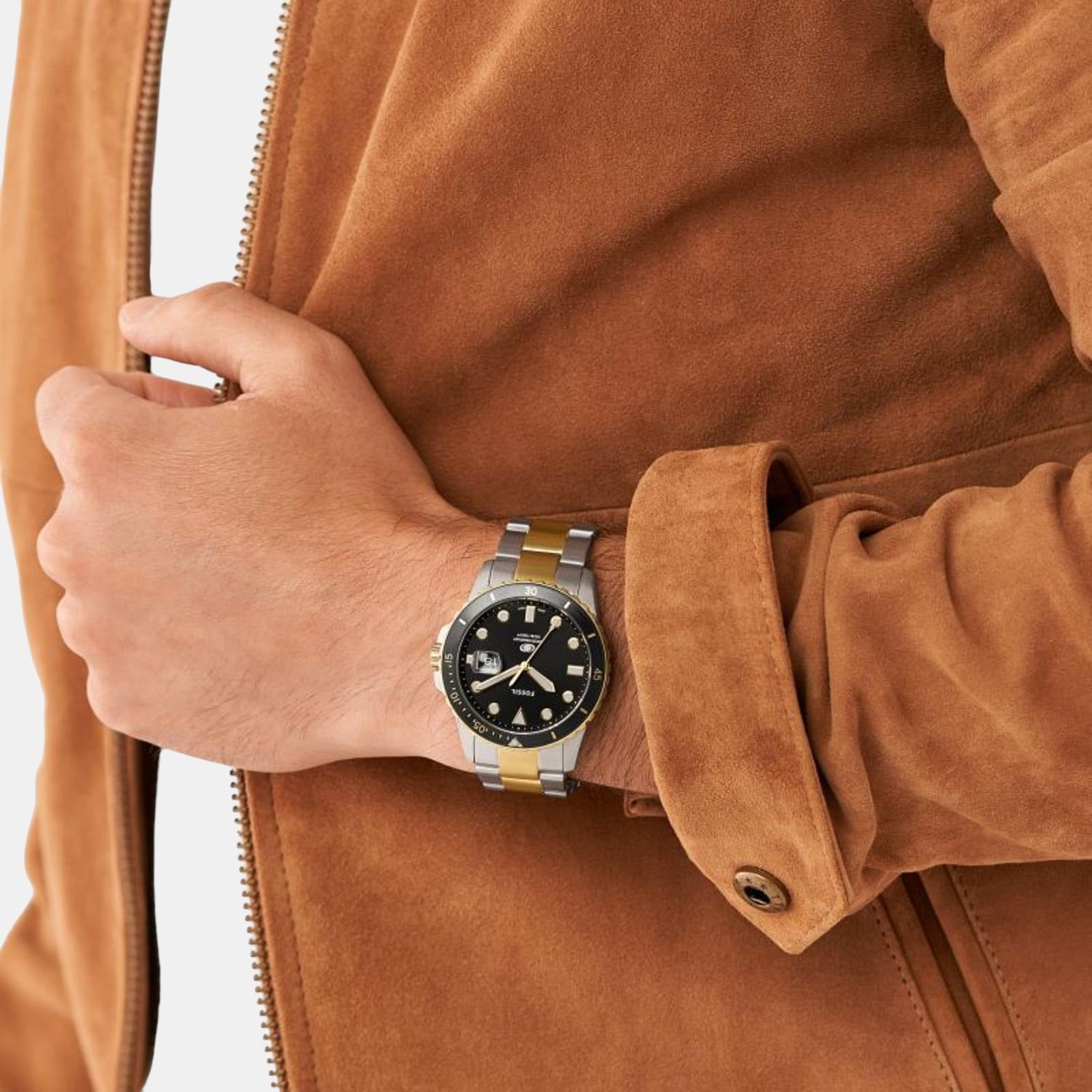 Fossil Stainless Steel Round watch