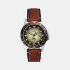 Fossil Round Green Analog watch