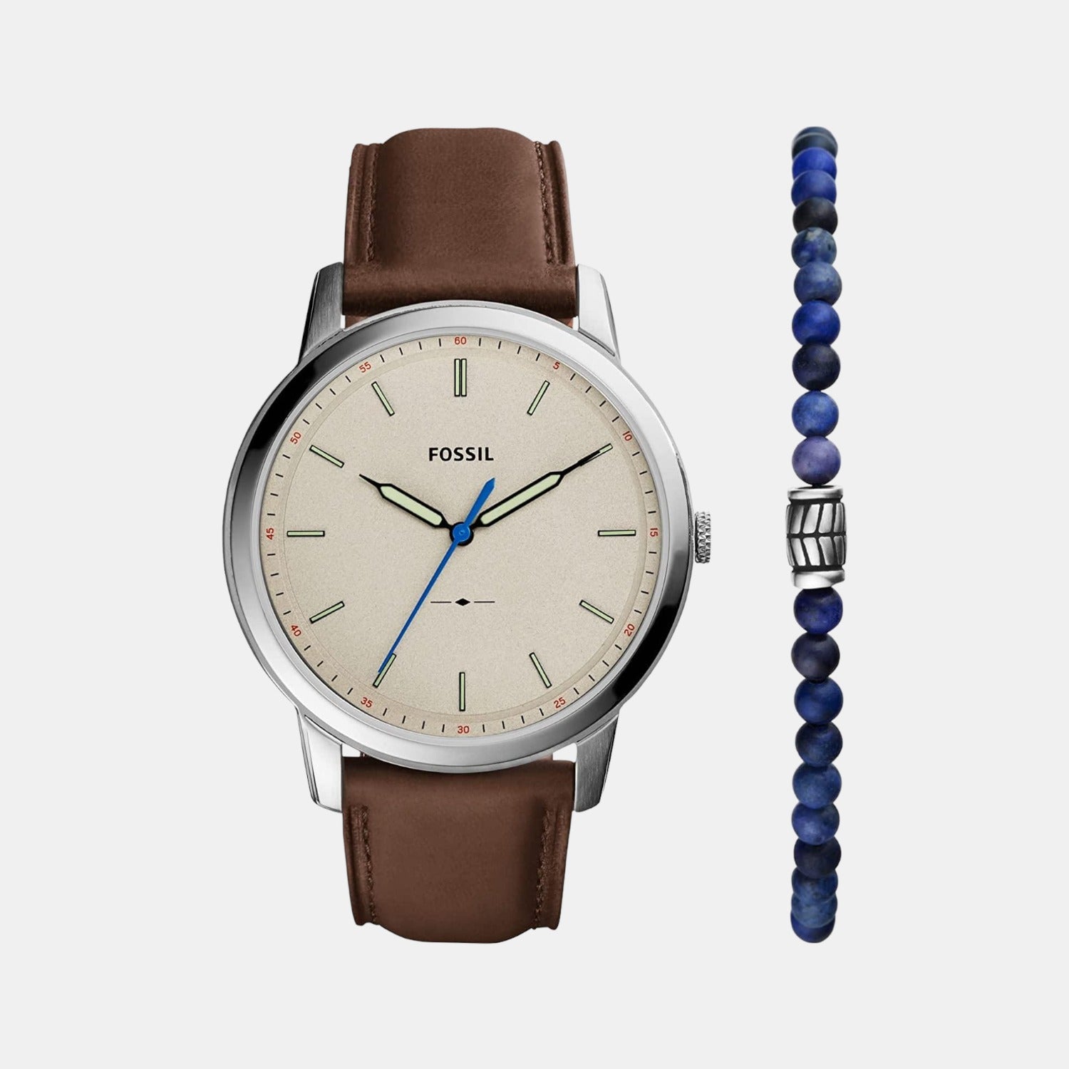 Fossil Round Grey Analog watch
