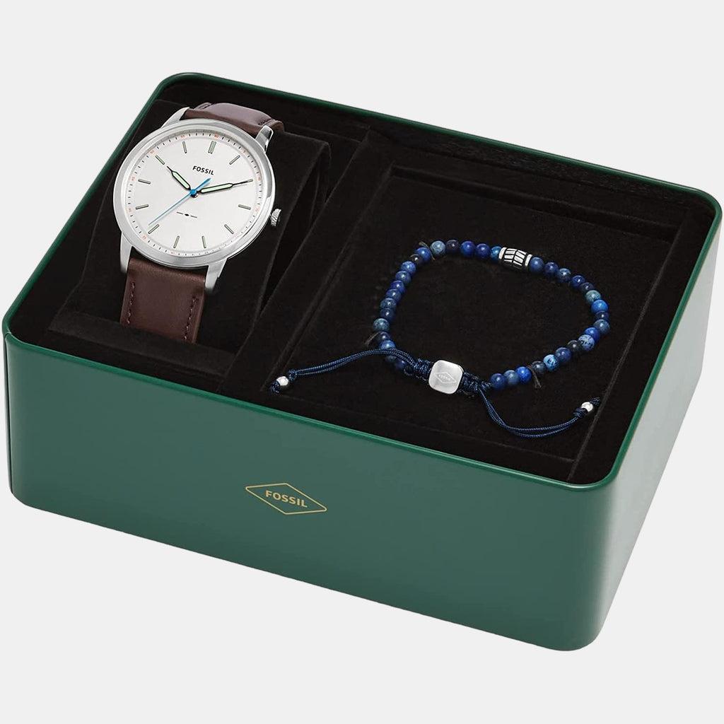 Fossil Leather Grey watch