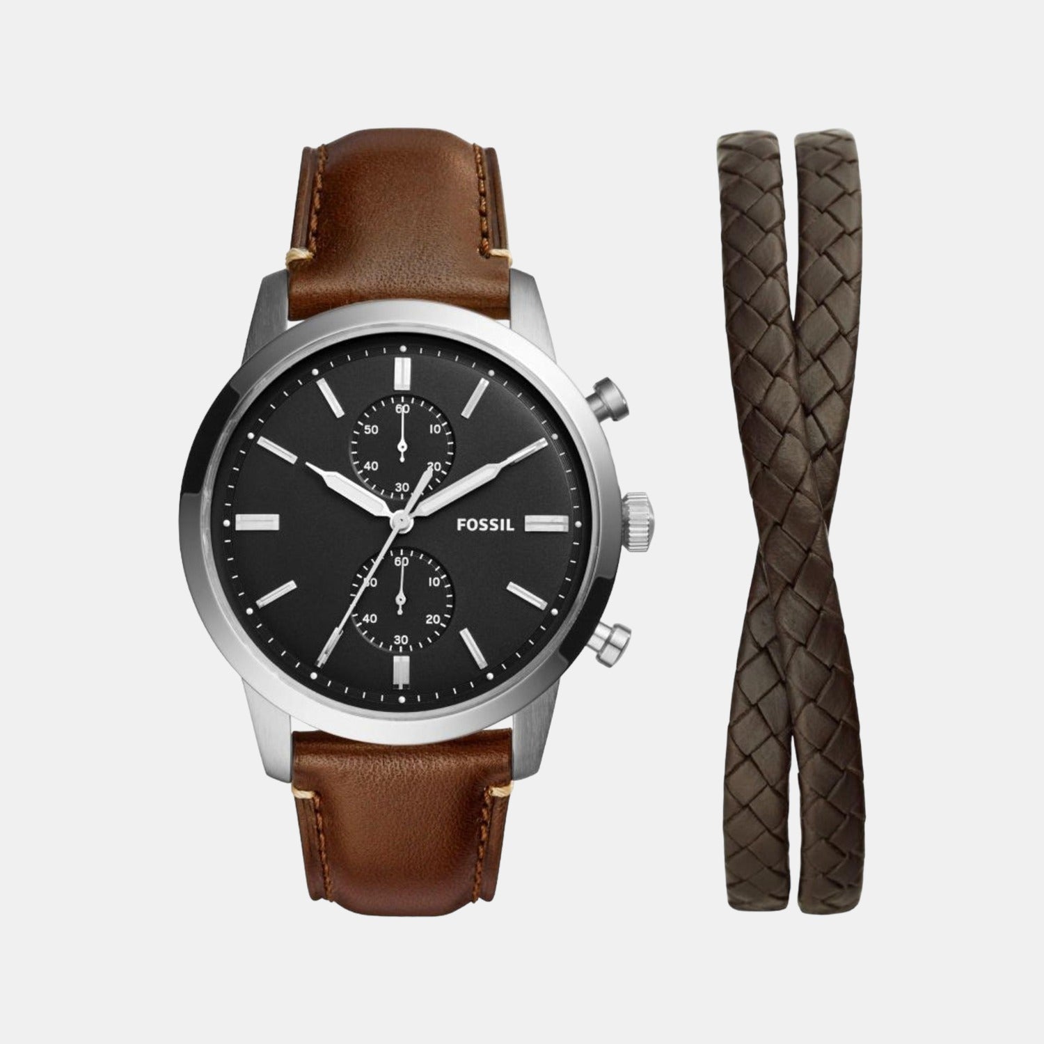 Fossil 44 mm Round Quartz watch