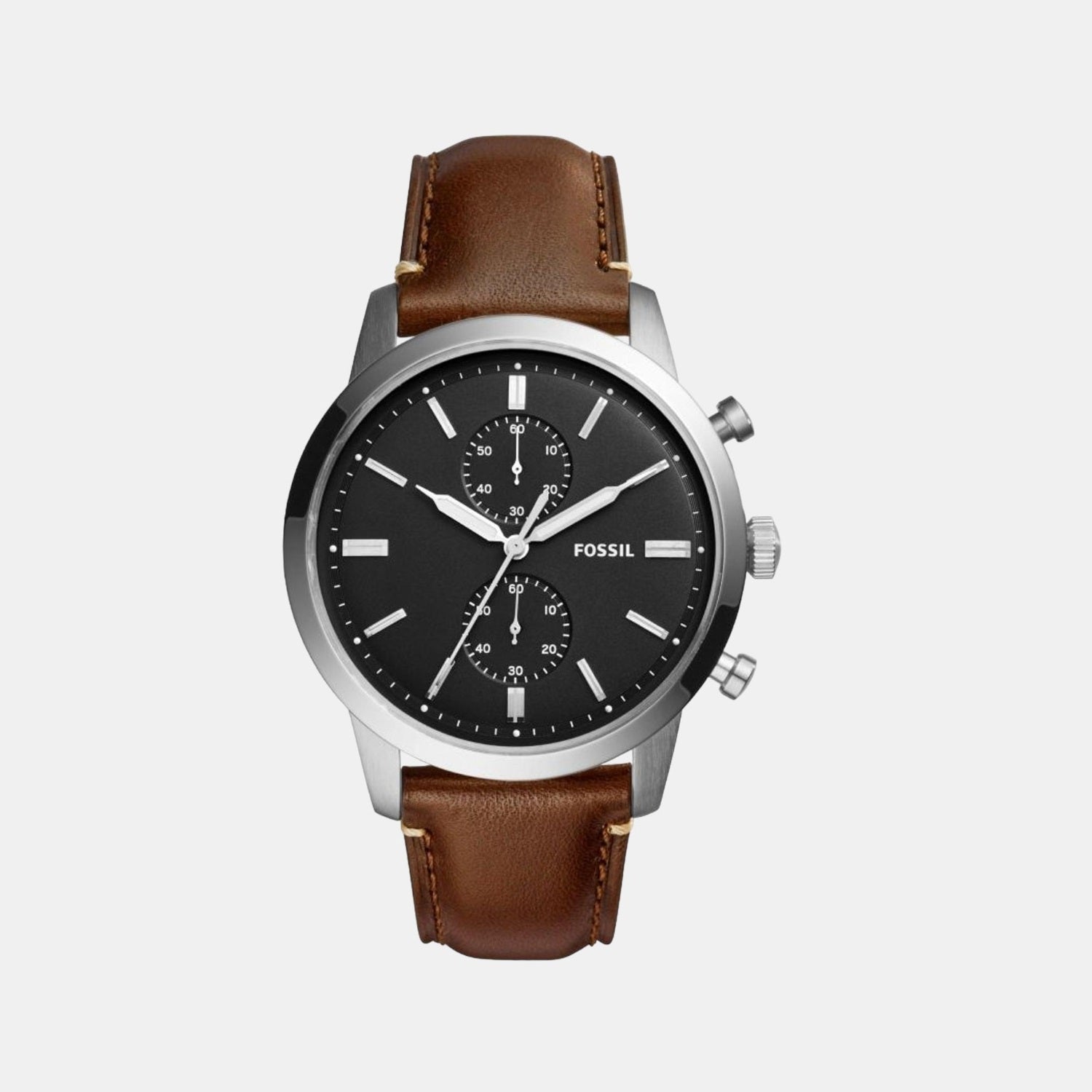 Fossil Round Brown Analog watch