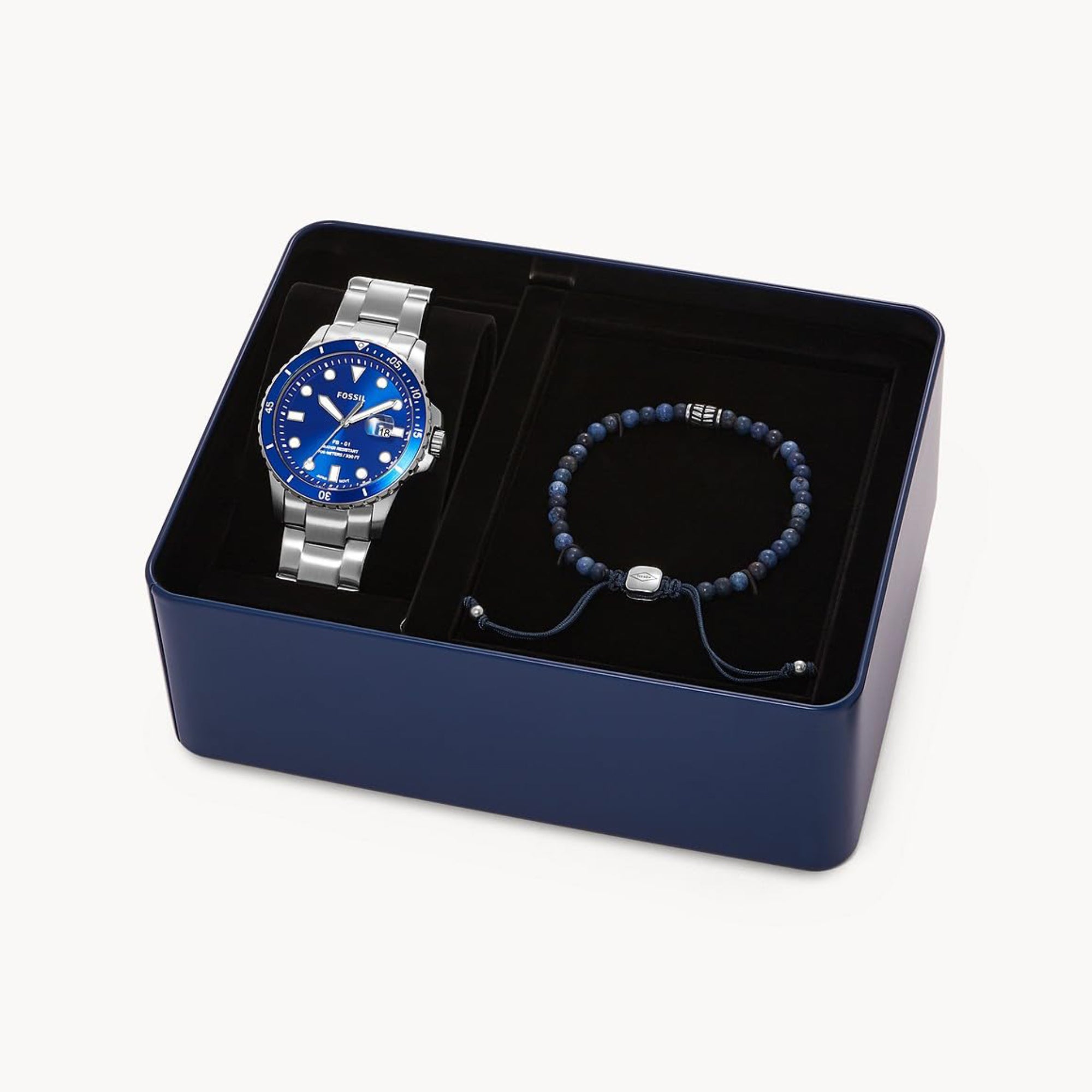 Fossil Stainless Steel Blue watch