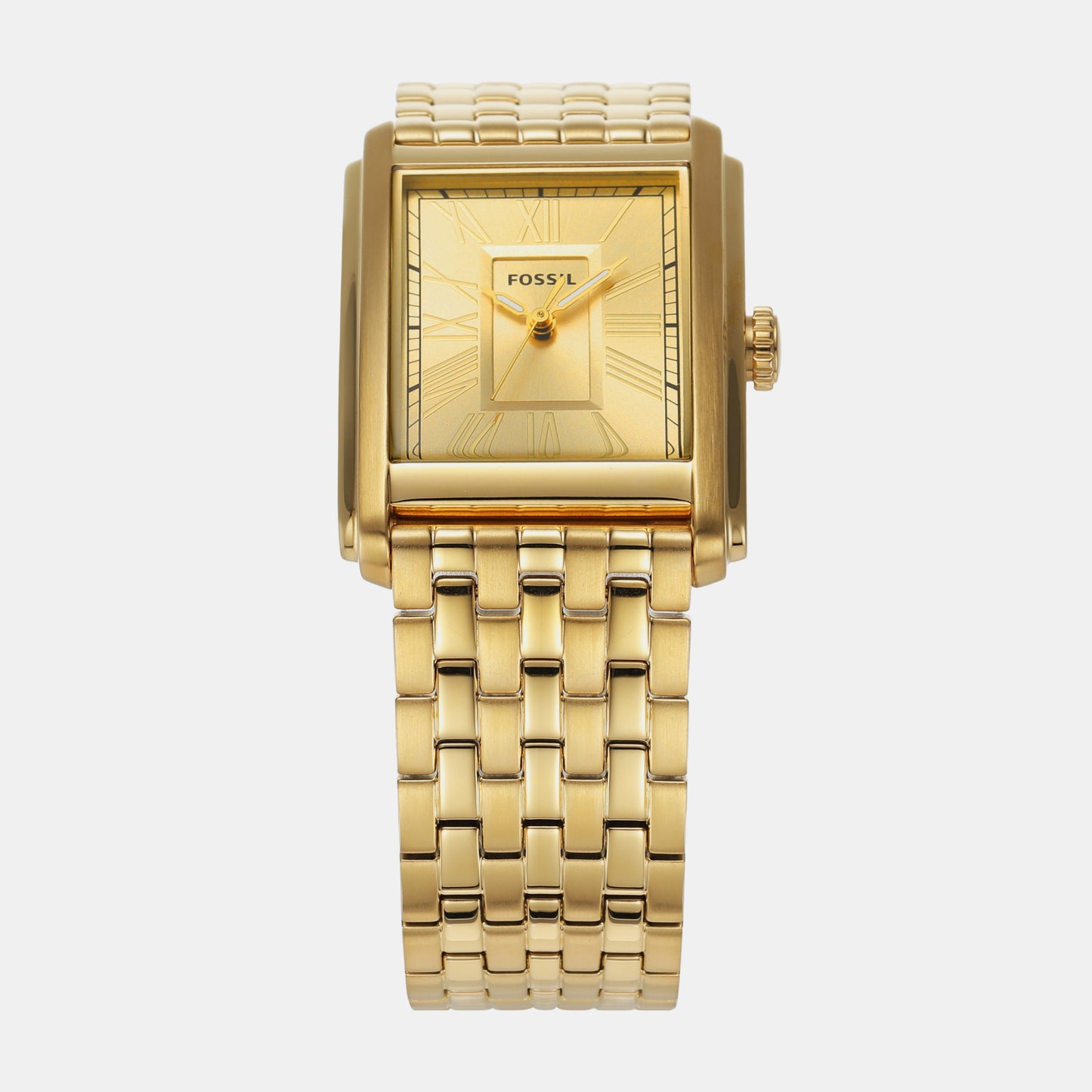 Men Carraway Three-Hand Gold-Tone Stainless Steel Watch FS6009