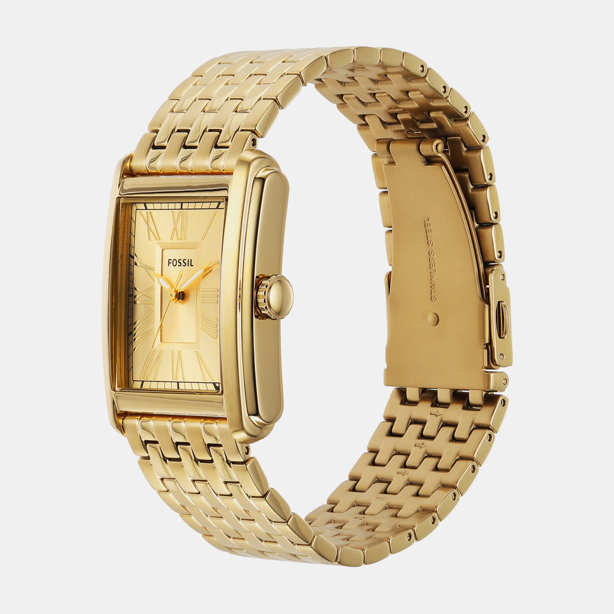 Fossil Stainless Steel Gold watch