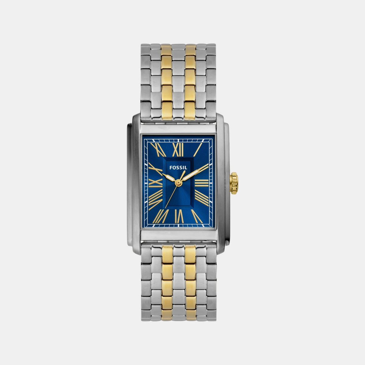 Carraway Men Quartz Blue Dial Analog Stainless Steel Watch FS6010