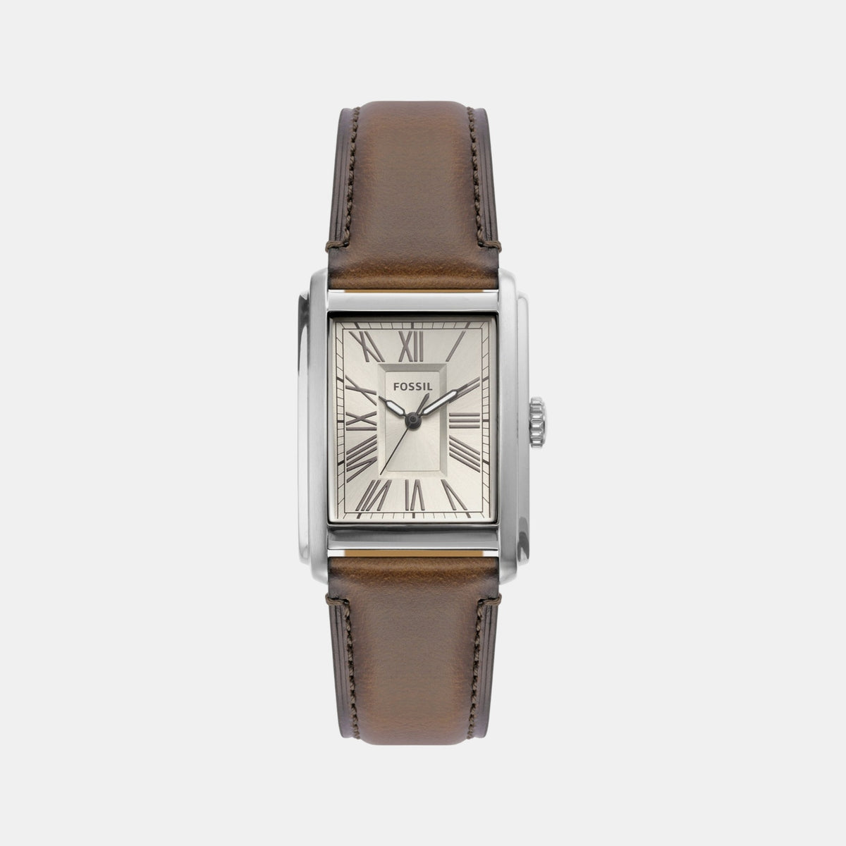 Carraway Men Quartz Beige Dial Analog Leather Watch FS6012