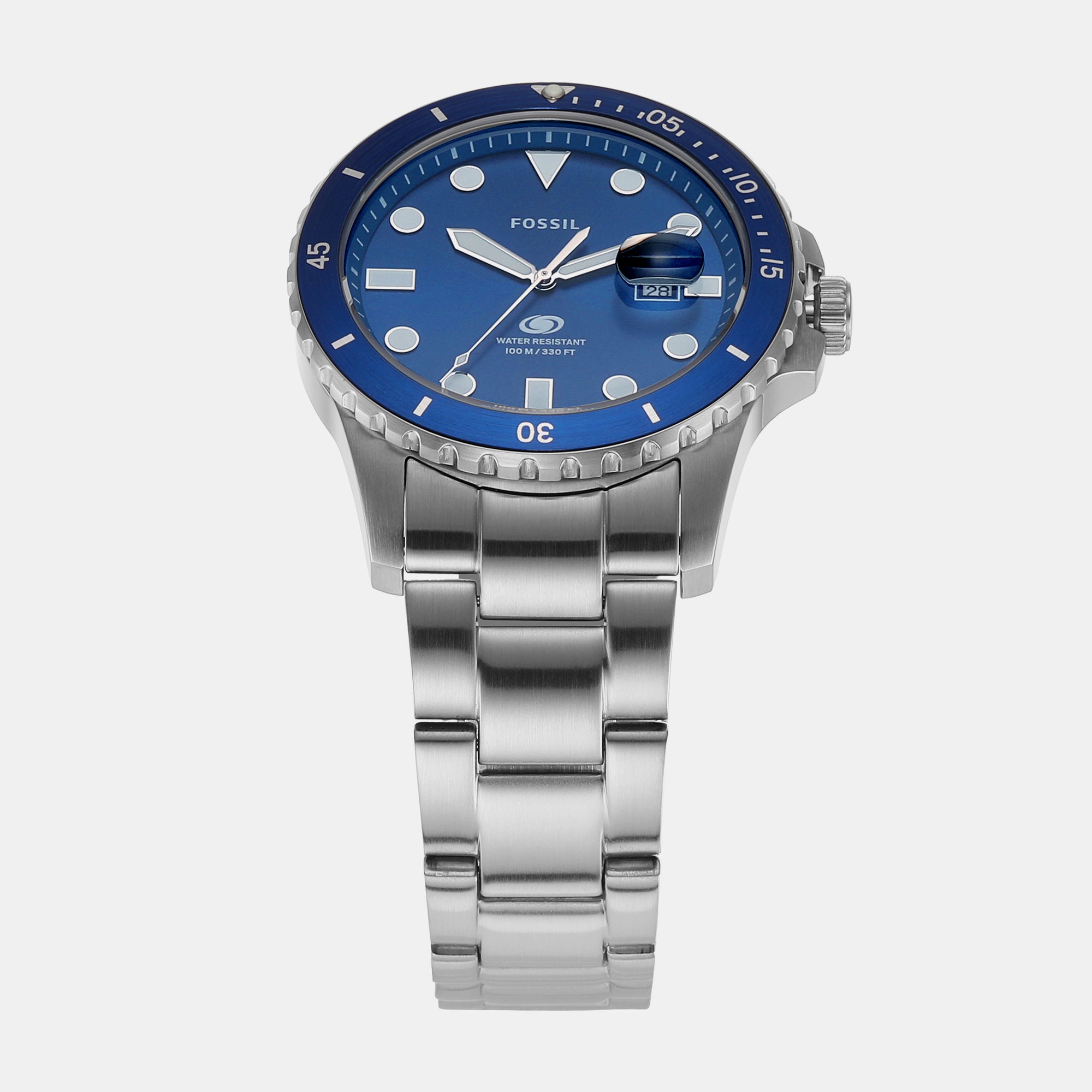 Fossil Stainless Steel Blue watch