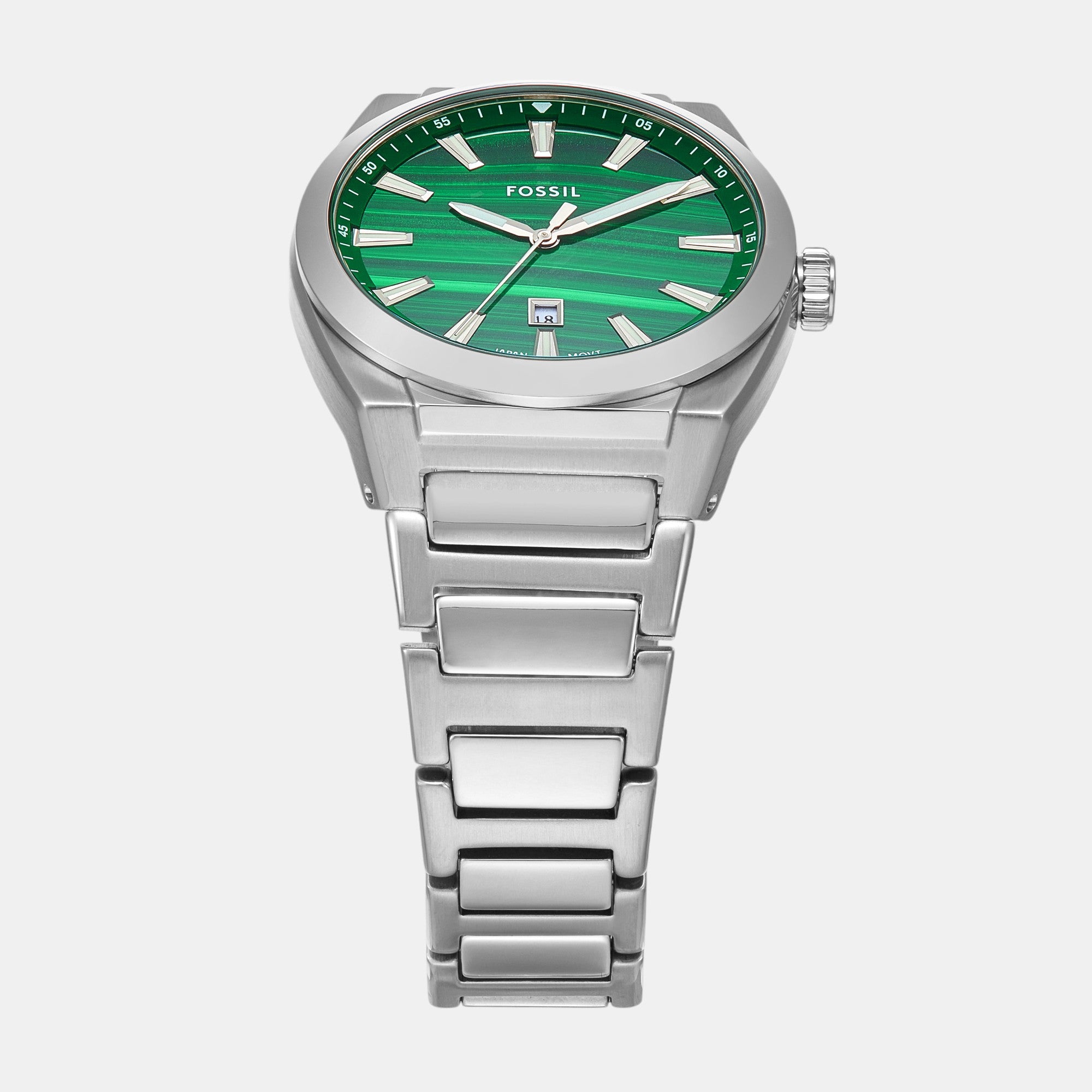 Fossil Men Round Green watch