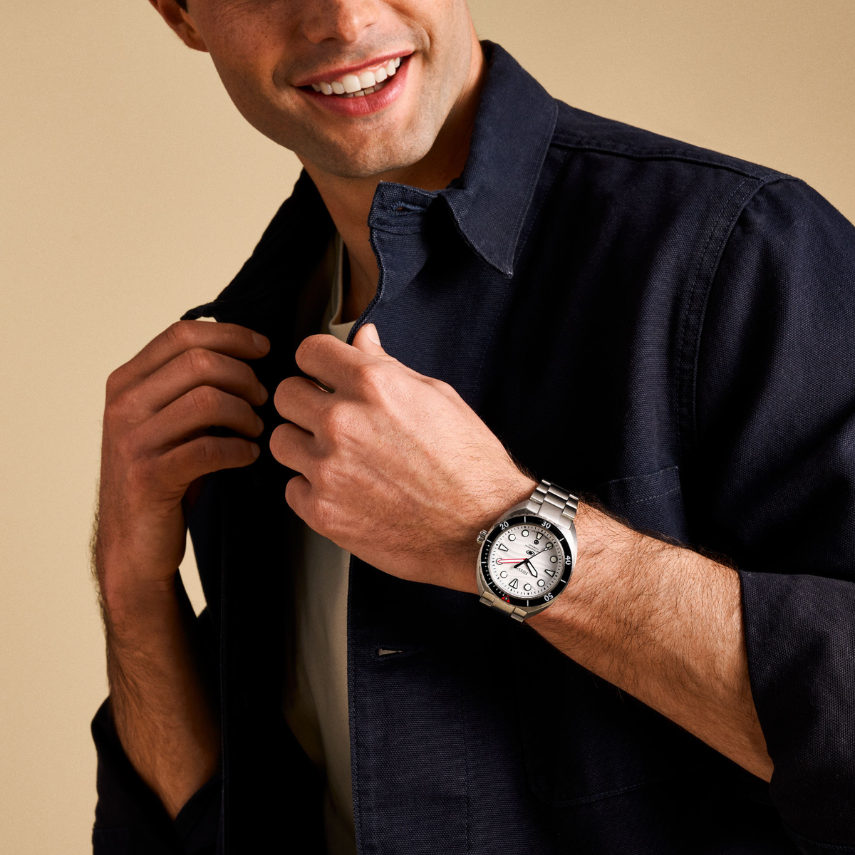 Fossil Stainless Steel White watch