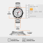 Fossil Round Quartz Analog Men watch