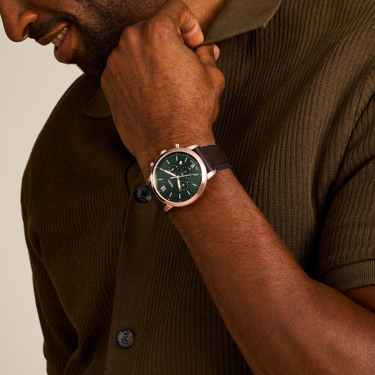 Fossil Stainless Steel Round watch