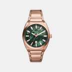 Fossil Round Green Analog watch