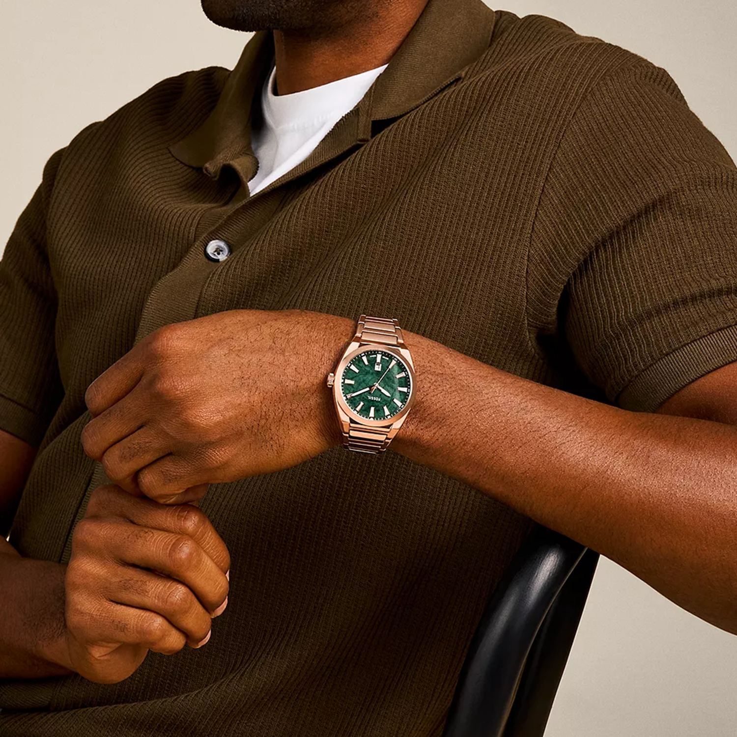 Fossil Stainless Steel Round watch