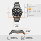 Fossil Round Quartz Analog Men watch