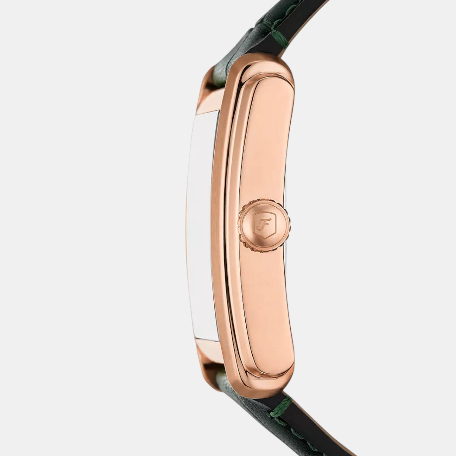 Carraway Men Quartz Silver Dial Analog Leather Watch FS6077