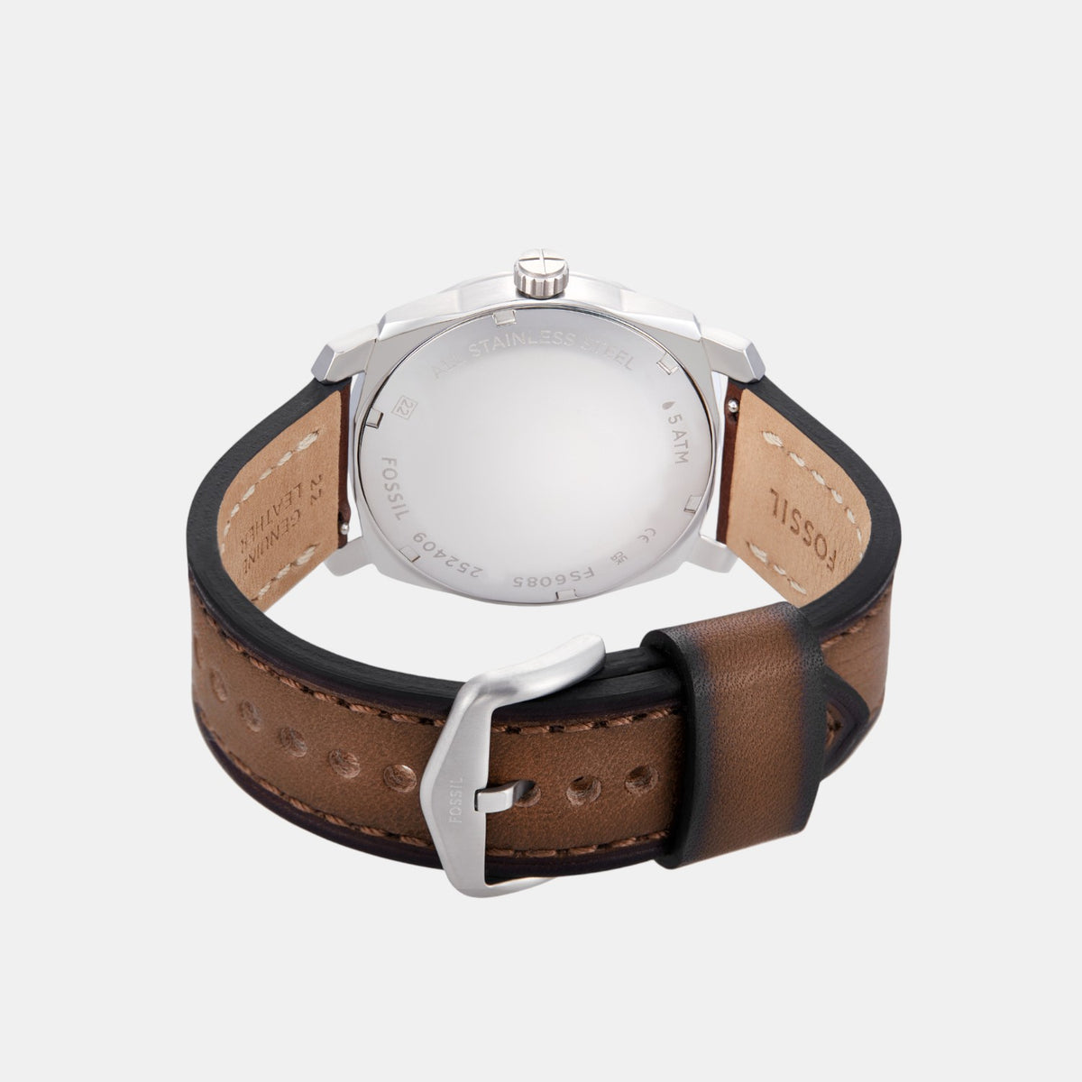 Machine Men Quartz Green Dial Analog Leather Watch FS6085