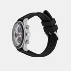 Sport Tourer Men Quartz White Dial Chronograph Silicone Watch FS6087