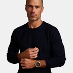 Neutra Men Quartz Black Dial Chronograph Stainless Steel Watch FS6093