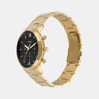 Neutra Men Quartz Black Dial Chronograph Stainless Steel Watch FS6093