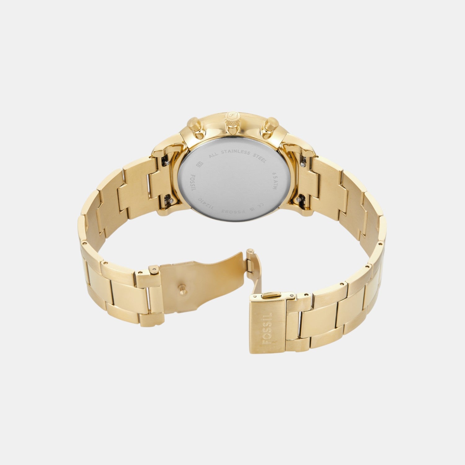 Neutra Men Quartz Black Dial Chronograph Stainless Steel Watch FS6093