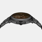 Machine Men Quartz Black Dial Chronograph Stainless Steel Watch FS6097