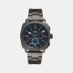 Machine Men Quartz Black Dial Chronograph Stainless Steel Watch FS6098