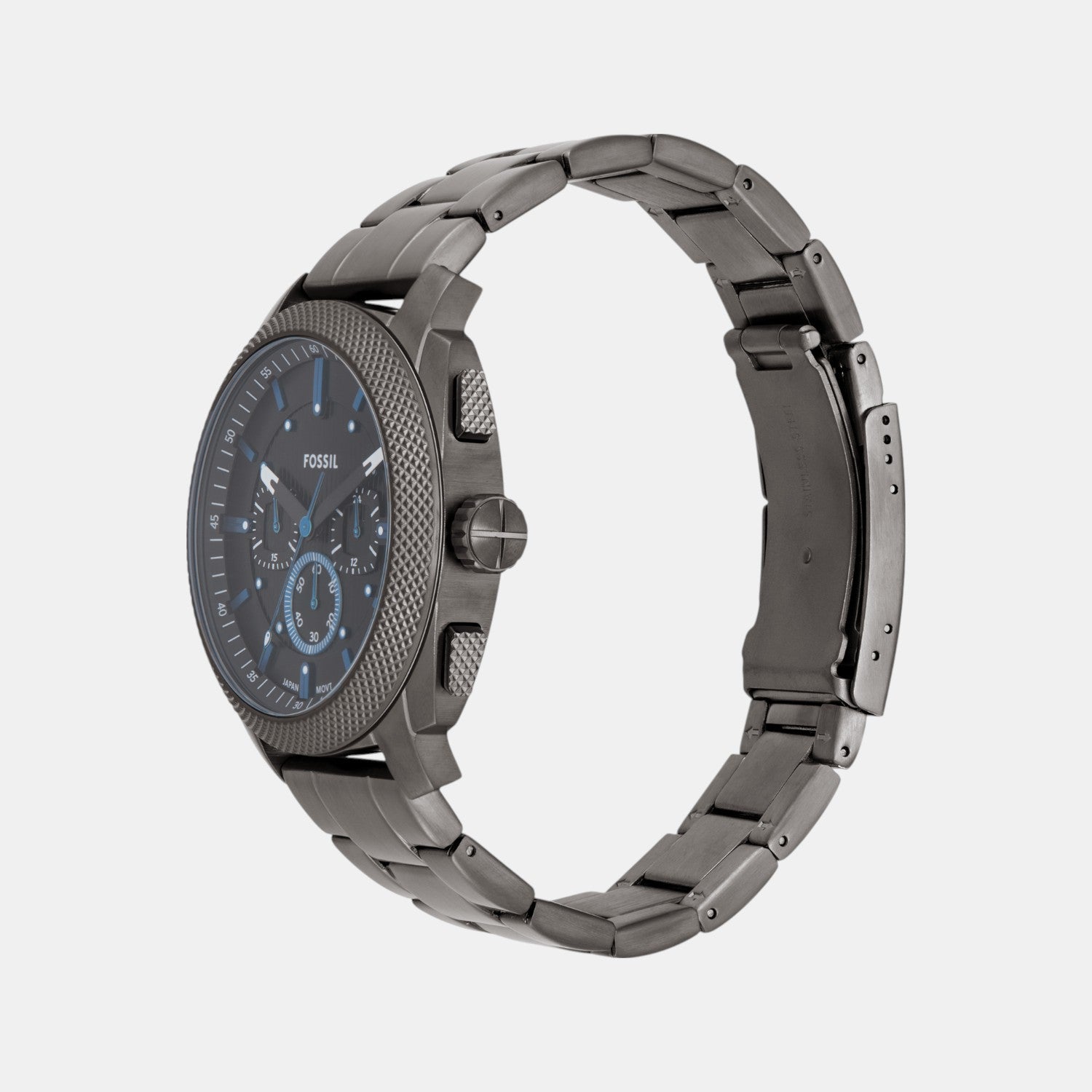 Machine Men Quartz Black Dial Chronograph Stainless Steel Watch FS6098