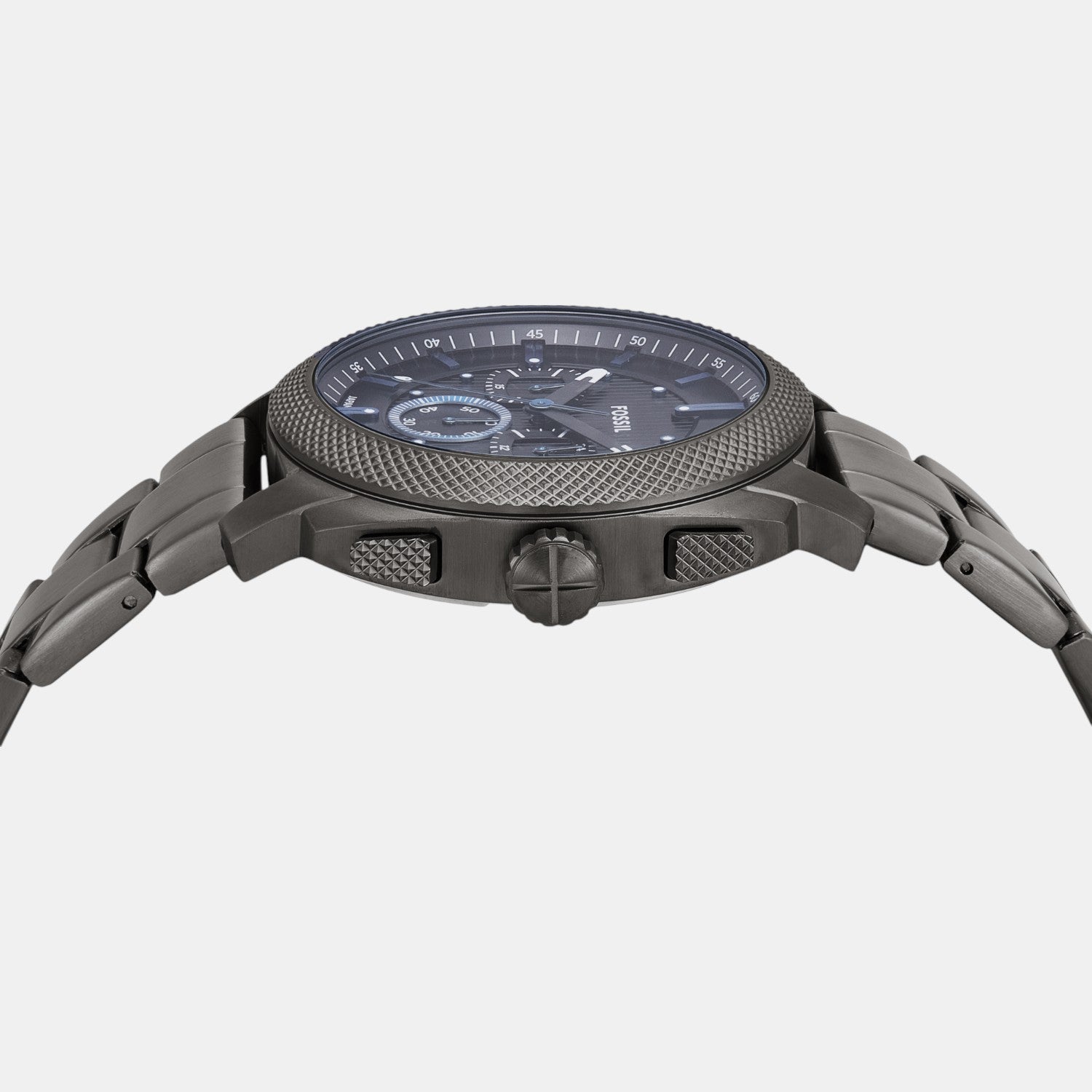 Machine Men Quartz Black Dial Chronograph Stainless Steel Watch FS6098