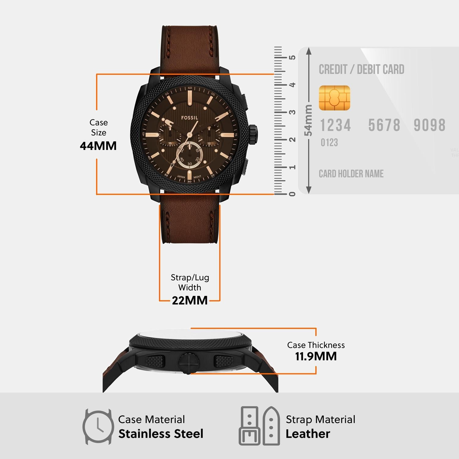 Fossil Chronograph How To Adjust Time On Fossil Hybrid Watch
