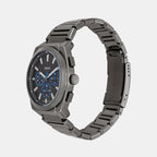 Everett Men Quartz Grey Dial Chronograph Stainless Steel Watch FS6107