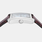 Carraway Men Quartz Blue Dial Analog Leather Watch FS6110