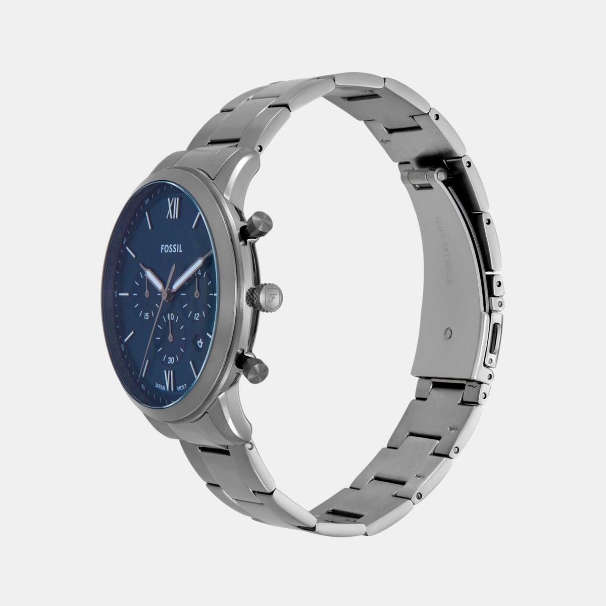 Neutra Men Quartz Blue Dial Chronograph Stainless Steel Watch FS6111