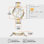 Neutra Men Quartz Silver Dial Chronograph Stainless Steel Watch FS6112