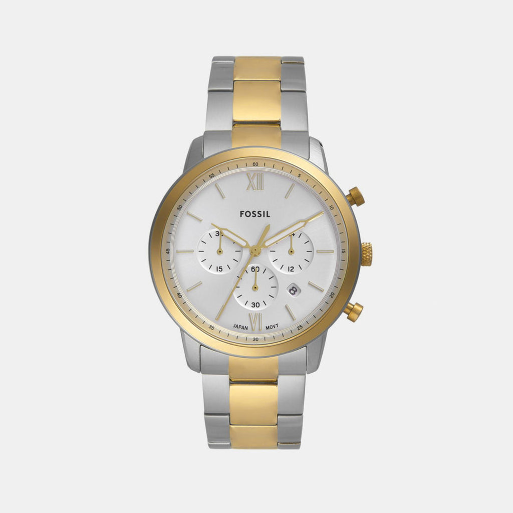 Neutra Men Quartz Silver Dial Chronograph Stainless Steel Watch FS6112