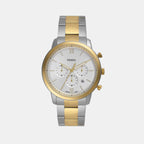 Neutra Men Quartz Silver Dial Chronograph Stainless Steel Watch FS6112