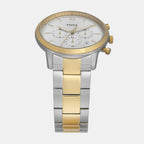 Neutra Men Quartz Silver Dial Chronograph Stainless Steel Watch FS6112