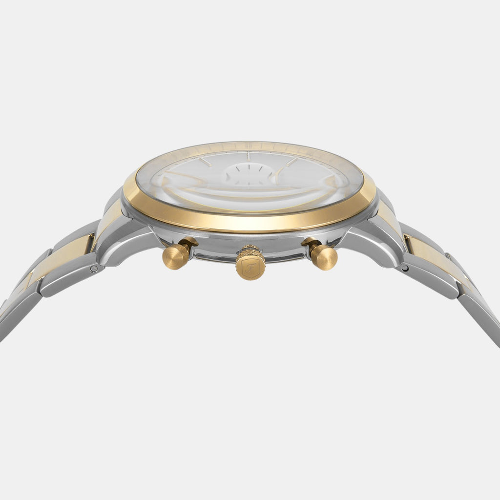 Neutra Men Quartz Silver Dial Chronograph Stainless Steel Watch FS6112