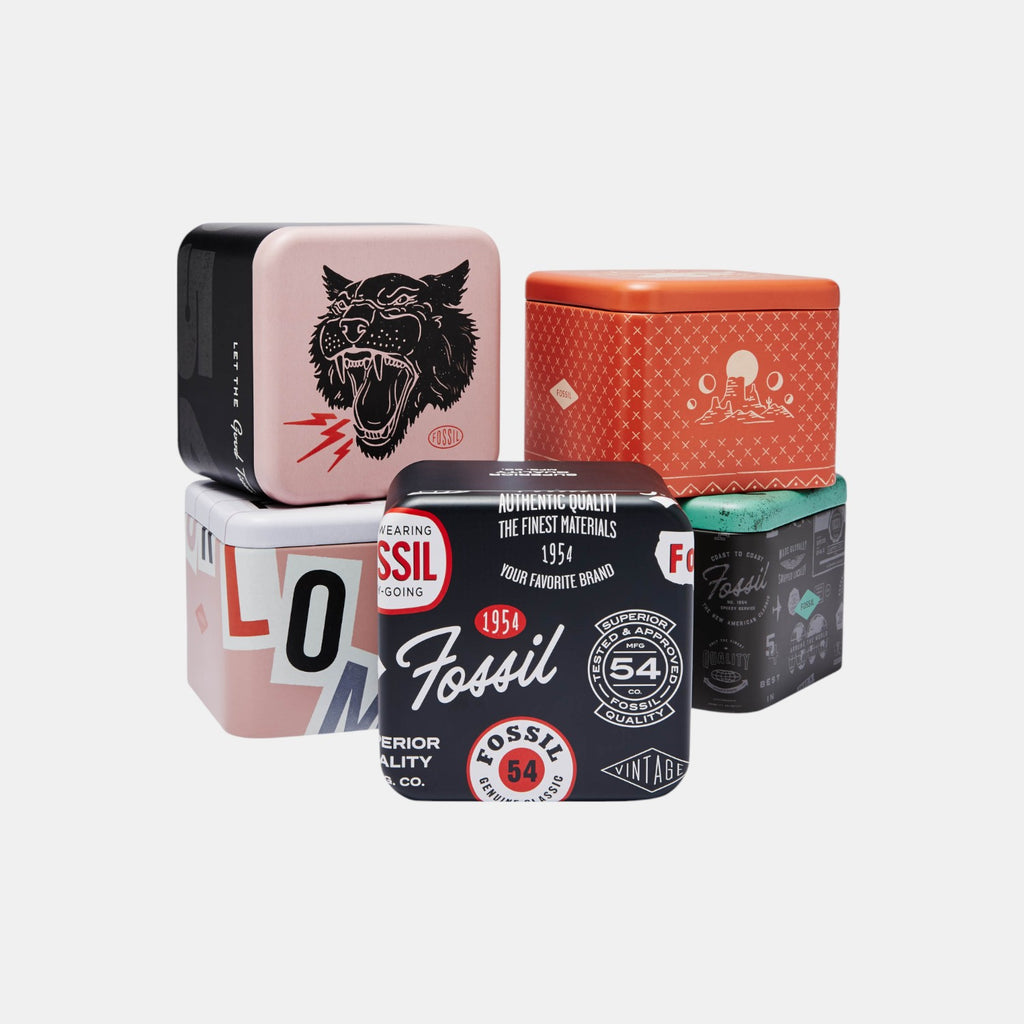 Men Quartz Black Dial Analog Stainless Steel Watch FS6123