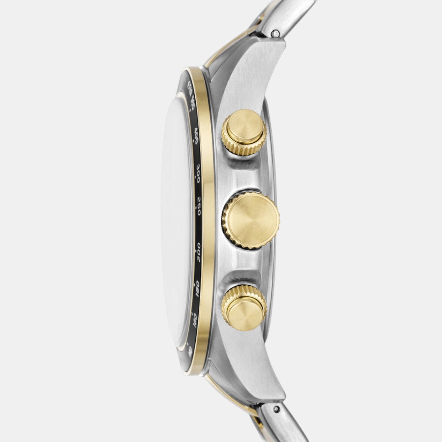 Autocross Men Quartz Gold Dial Chronograph Stainless Steel Watch FS6126